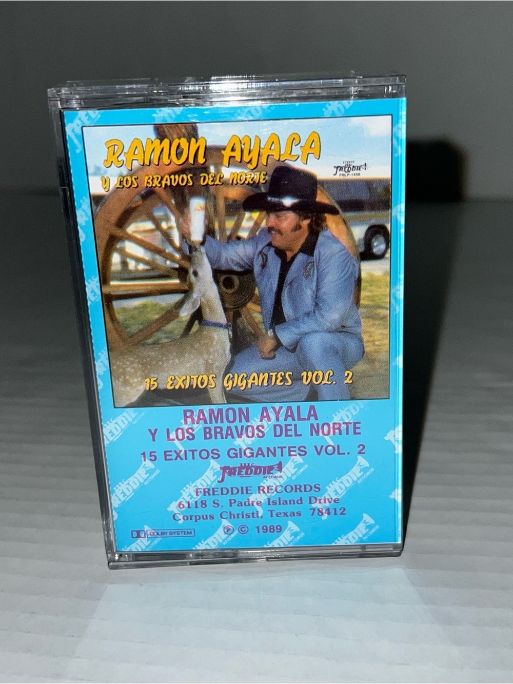 Ramon Ayala Y Los Bravos Del Norte 15 Exitos Gigantes Vol 2 Cassette Tape Rare